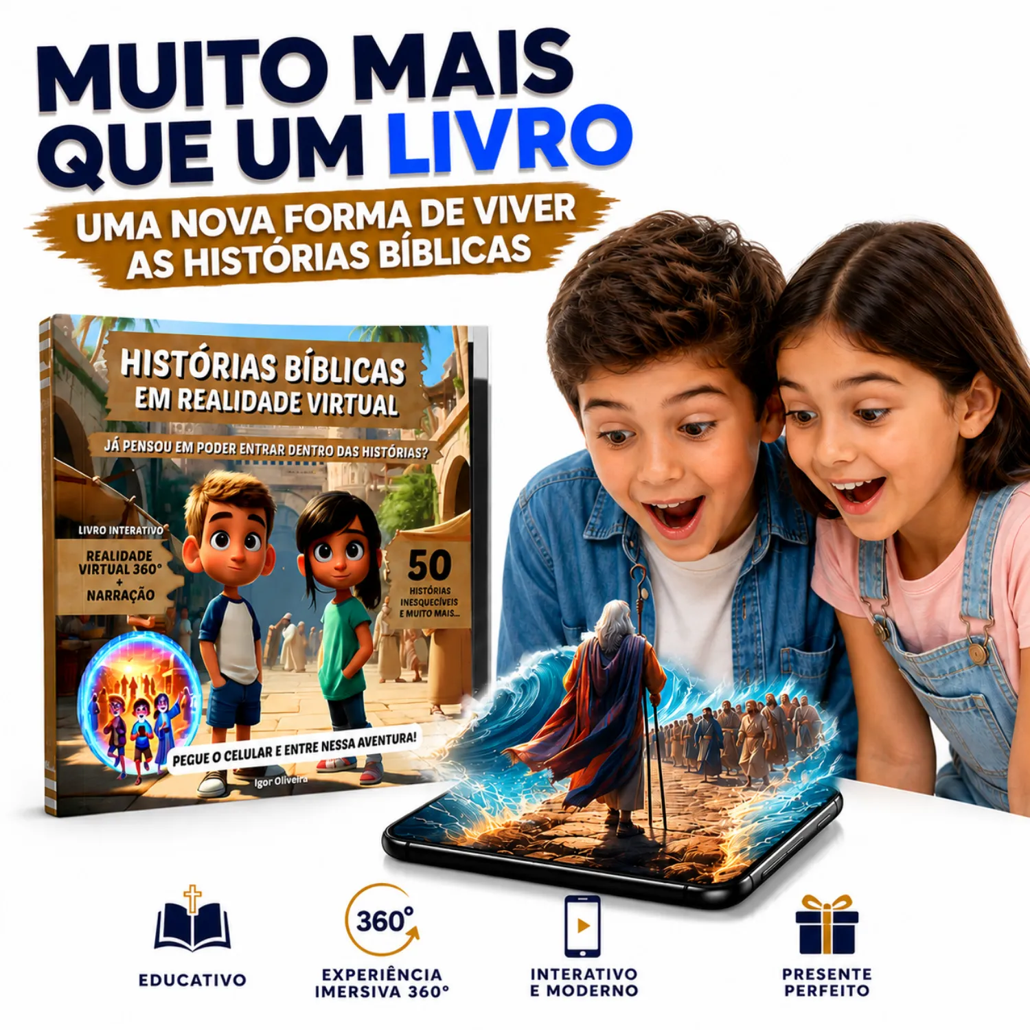 Muito mais que um livro: uma nova forma de viver as histórias bíblicas